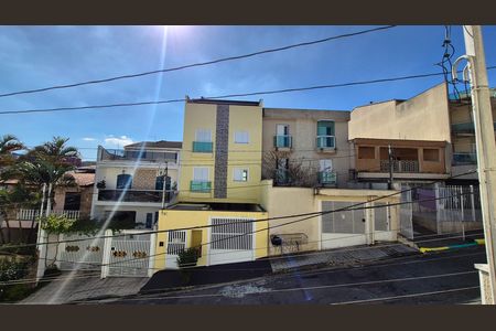 Vista de casa para alugar com 2 quartos, 86m² em Jardim Santo Antônio, Santo André