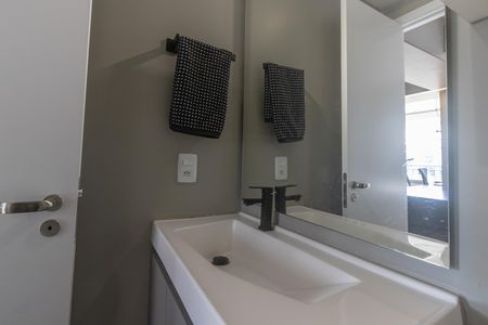 Studio para alugar com 30m², 1 quarto e sem vaga Studio para alugar com 30m², 1 quarto e sem vagaBanheiro