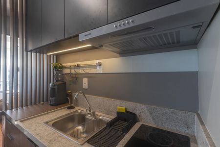 Studio para alugar com 30m², 1 quarto e sem vaga Studio para alugar com 30m², 1 quarto e sem vagaCozinha