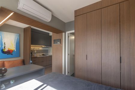 Studio para alugar com 30m², 1 quarto e sem vaga Studio para alugar com 30m², 1 quarto e sem vagaQuarto
