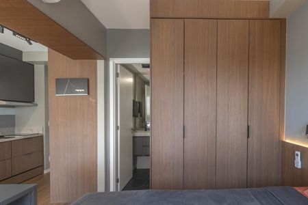 Studio para alugar com 30m², 1 quarto e sem vaga Studio para alugar com 30m², 1 quarto e sem vagaQuarto