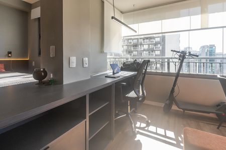 Studio para alugar com 30m², 1 quarto e sem vaga Studio para alugar com 30m², 1 quarto e sem vagaSala