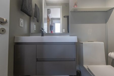 Studio para alugar com 30m², 1 quarto e sem vaga Studio para alugar com 30m², 1 quarto e sem vagaBanheiro