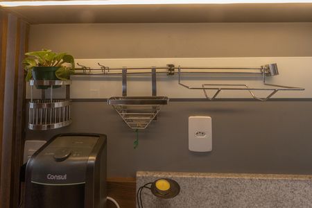Studio para alugar com 30m², 1 quarto e sem vaga Studio para alugar com 30m², 1 quarto e sem vagaCozinha