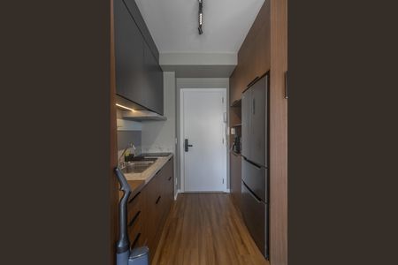Studio para alugar com 30m², 1 quarto e sem vaga Studio para alugar com 30m², 1 quarto e sem vagaCozinha