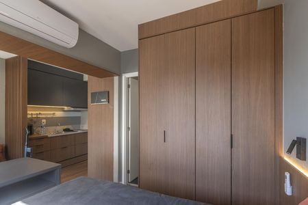 Studio para alugar com 30m², 1 quarto e sem vaga Studio para alugar com 30m², 1 quarto e sem vagaQuarto