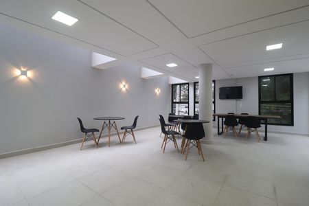 Apartamento à venda com 49m², 2 quartos e 1 vagaÁrea comum - Salão de festas
