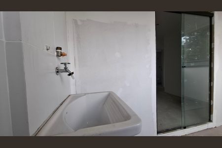 Área de Serviço de apartamento à venda com 2 quartos, 49m² em Jardim, Santo André