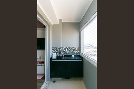 Varanda da Sala de apartamento à venda com 2 quartos, 56m² em Jardim Colorado, São Paulo