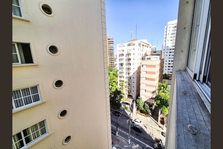 Vista da Sala de apartamento à venda com 3 quartos, 99m² em Moema, São Paulo