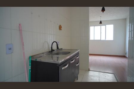 Apartamento à venda com 42m², 2 quartos e 1 vagaCozinha e sala 