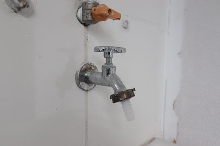 Área de Serviço de apartamento à venda com 2 quartos, 49m² em Jardim, Santo André