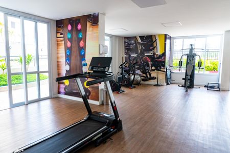 Apartamento à venda com 42m², 1 quarto e 1 vaga Apartamento à venda com 42m², 1 quarto e 1 vagaÁrea comum - Academia