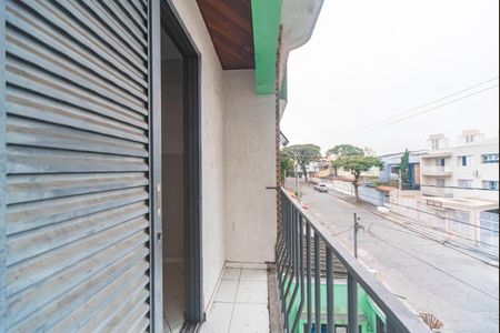 Varanda do Quarto 2 de apartamento para alugar com 2 quartos, 47m² em Vila Alzira, Santo André