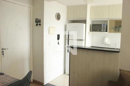 Cozinha de apartamento à venda com 2 quartos, 48m² em Gopouva, Guarulhos