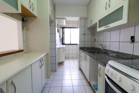 Cozinha de apartamento para alugar com 3 quartos, 82m² em Mansões Santo Antônio, Campinas