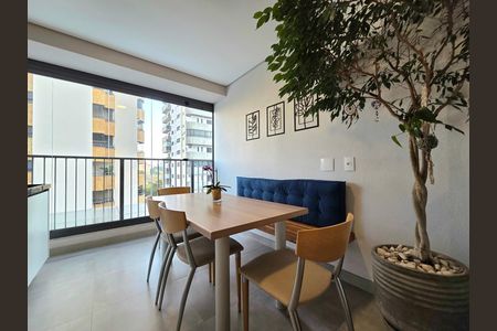 Apartamento para alugar com 75m², 2 quartos e 2 vagas Apartamento para alugar com 75m², 2 quartos e 2 vagasVaranda gourmet
