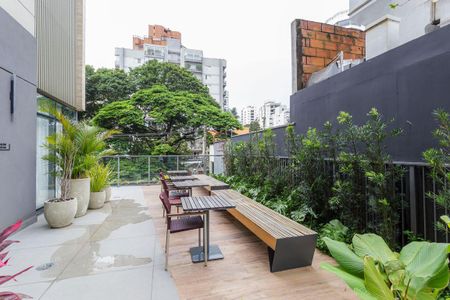 Área comum - Academia de apartamento para alugar com 2 quartos, 75m² em Indianópolis, São Paulo