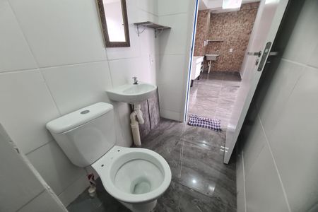 Banheiro de apartamento para alugar com 2 quartos, 32m² em Quinta da Paineira, São Paulo