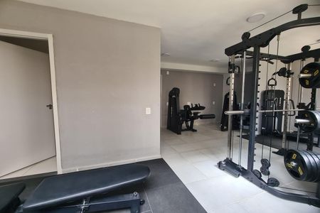 Área comum - Academia de apartamento para alugar com 2 quartos, 32m² em Quinta da Paineira, São Paulo