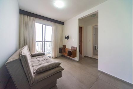 Sala de apartamento para alugar com 2 quartos, 55m² em Jardim Cristiane, Santo André