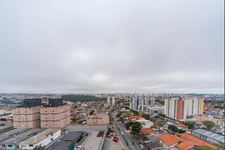 Vista da  Varanda da Sala de apartamento para alugar com 2 quartos, 55m² em Jardim Cristiane, Santo André