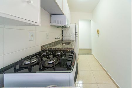 Cozinha  de apartamento para alugar com 2 quartos, 55m² em Jardim Cristiane, Santo André