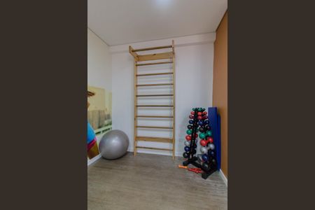 Área comum - Academia de apartamento para alugar com 2 quartos, 55m² em Jardim Cristiane, Santo André