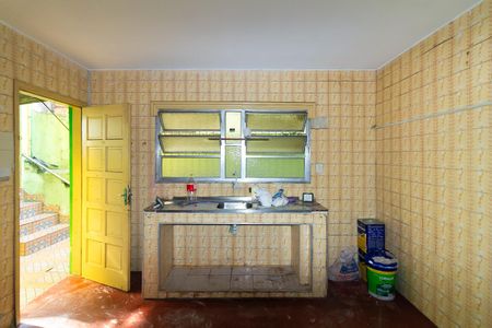 Cozinha de casa para alugar com 1 quarto, 50m² em Jardim Três Marias, São Paulo