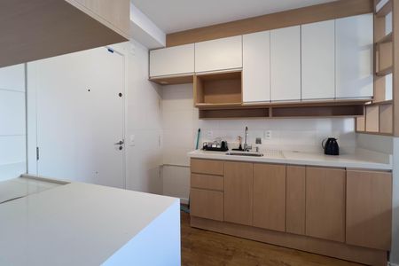 Sala e cozinha de apartamento à venda com 2 quartos, 36m² em Cambuci, São Paulo