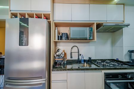 Cozinha de apartamento para alugar com 2 quartos, 34m² em Jardim Peri Peri, São Paulo