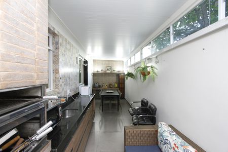 Área gourmet de apartamento à venda com 3 quartos, 150m² em Nova Granada, Belo Horizonte
