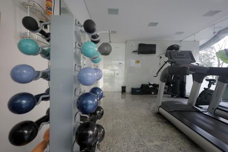Apartamento à venda com 110m², 3 quartos e 2 vagas Apartamento à venda com 110m², 3 quartos e 2 vagasÁrea comum - Academia