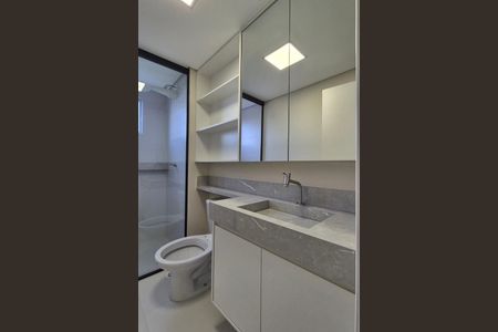 Apartamento para alugar com 48m², 2 quartos e 1 vaga Apartamento para alugar com 48m², 2 quartos e 1 vagaDetalhe do Banheiro