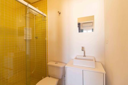 Banheiro da Suíte 1 de casa de condomínio à venda com 2 quartos, 100m² em Ipiranga, São Paulo
