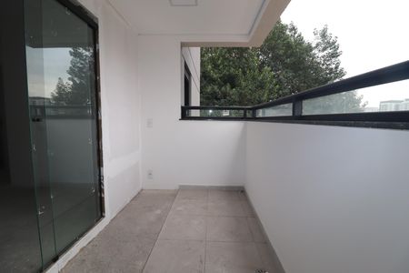 Varanda de apartamento à venda com 2 quartos, 49m² em Jardim, Santo André