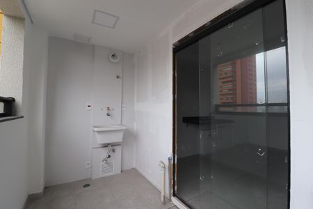 Área de Serviço de apartamento à venda com 2 quartos, 49m² em Jardim, Santo André