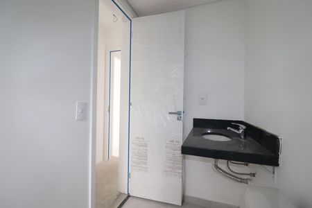 Banheiro Quarto 1 suíte de apartamento à venda com 2 quartos, 49m² em Jardim, Santo André