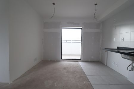Sala de apartamento à venda com 2 quartos, 49m² em Jardim, Santo André