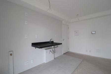 Cozinha de apartamento à venda com 2 quartos, 49m² em Jardim, Santo André