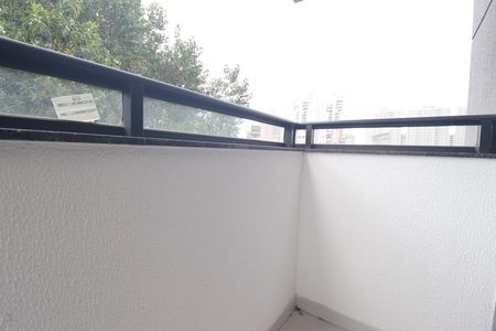 Varanda Quarto 1 suíte de apartamento à venda com 2 quartos, 49m² em Jardim, Santo André