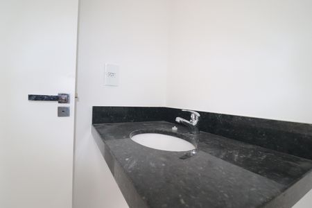 Banheiro Quarto 1 suíte de apartamento à venda com 2 quartos, 49m² em Jardim, Santo André