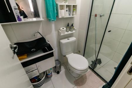 Banheiro de apartamento à venda com 2 quartos, 32m² em Parque Munhoz, São Paulo