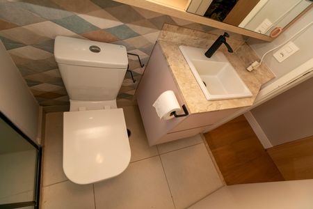 Apartamento para alugar com 65m², 2 quartos e 1 vaga Apartamento para alugar com 65m², 2 quartos e 1 vagaBANHEIRO SOCIAL