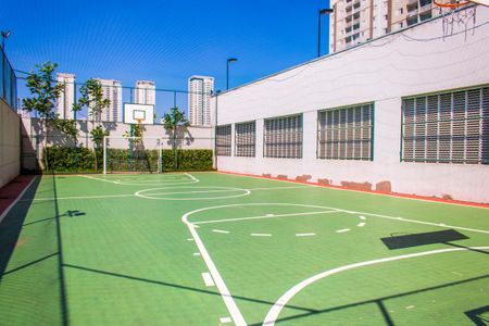 Área comum - Quadra esportiva de apartamento para alugar com 3 quartos, 88m² em Campestre, Santo André