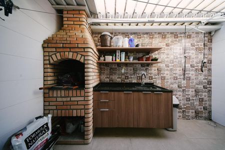 Espaço Gourmet de casa à venda com 2 quartos, 65m² em Vila Caju, São Paulo