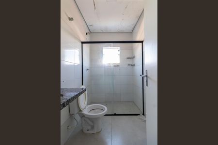 Banheiro da suíte de casa para alugar com 3 quartos, 100m² em Lageado, São Paulo