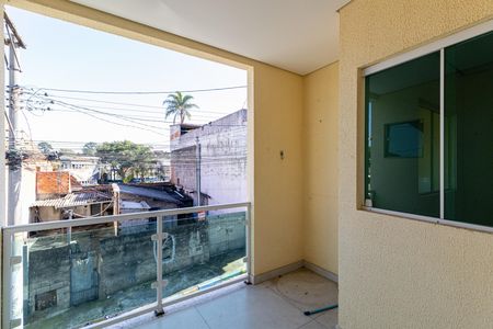 Varanda da cozinha de casa para alugar com 3 quartos, 100m² em Lageado, São Paulo