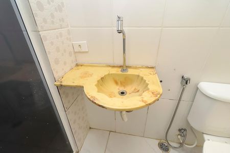 Banheiro de apartamento para alugar com 2 quartos, 45m² em Vila Nova Curuca, São Paulo