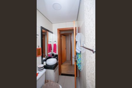 Banheiro Social de apartamento para alugar com 2 quartos, 70m² em Fonte Grande, Contagem